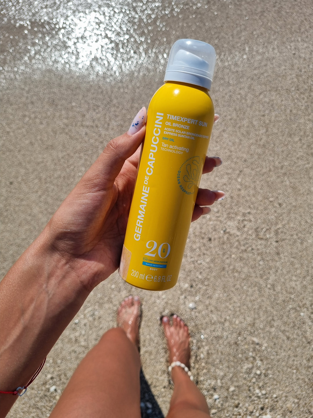Ulei Uscat pentru Soare SPF20+ - Timexpert Sun Dry Oil Bronze SPF20+ 200ml - PP Germaine de Capuccini