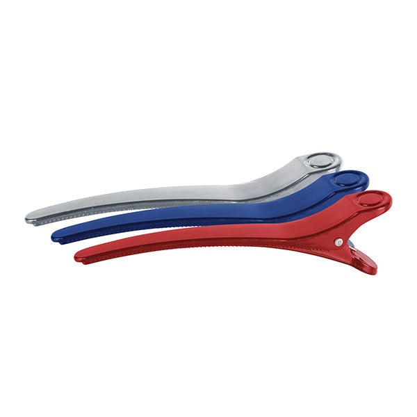 Clame de Par - Plastic Duck Hair Clips 12 Buc 13cm - Bifull - HNIcosmetice.ro