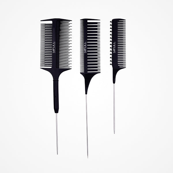 Kit de Piepteni pentru Mese - Babylight Trio Comb for Highlights - Bifull - HNIcosmetice.ro