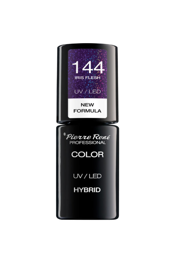 Oja Semipermanenta - Color Hybrid Polish Nr. 144 Iris Flesh 6ml - Pierre Rene - HNIcosmetice.ro
