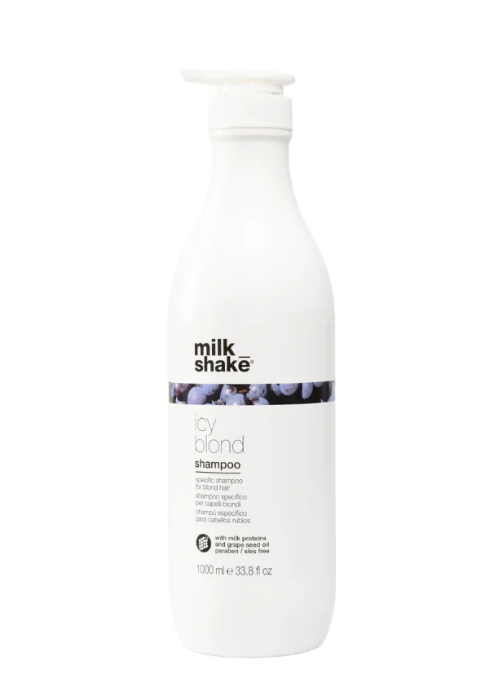 Sampon pentru Par Blond - Icy Blond Shampoo 1000ml - Milk Shake - HNIcosmetice.ro