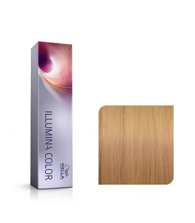 Vopsea de Par 8/05 Permanenta - Illumina Color Blond Mahon Natural Deschis - Wella - HNIcosmetice.ro