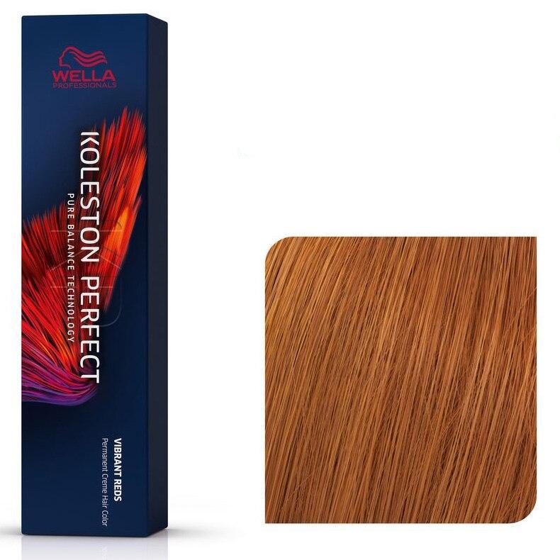 Vopsea de Par 8/34 Permanenta - Vibrant Reds Koleston Perfect Me+ Blond Roscat Auriu - Wella - HNIcosmetice.ro