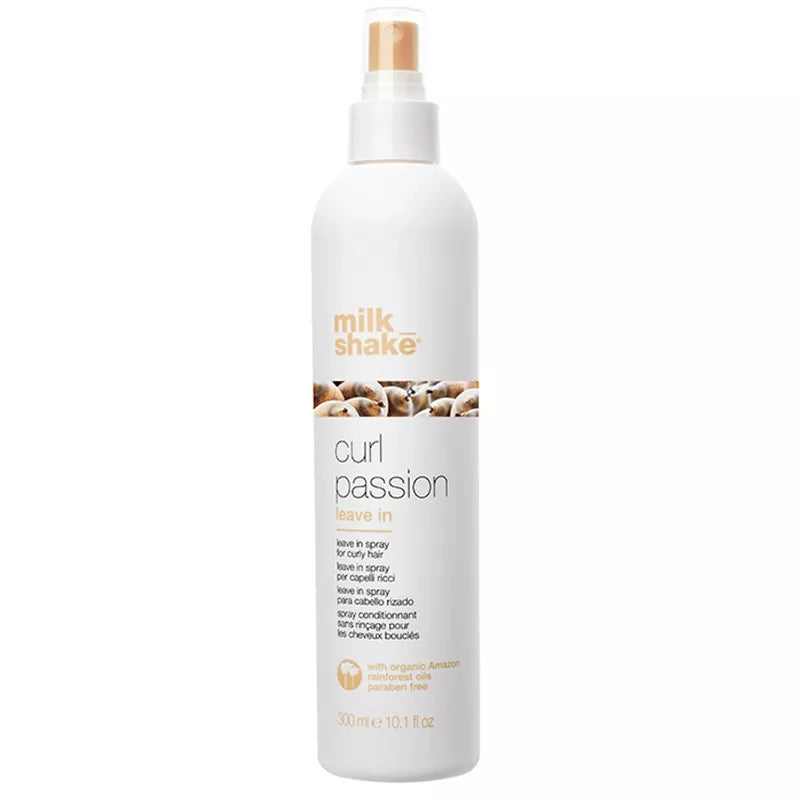 Balsam Spray fara Clatire pentru Par Cret - Curl Passion Leave In Spray 300ml - Milk Shake