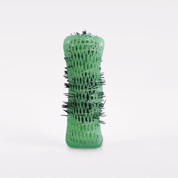 Bigudiuri pentru Par cu Perie din Nailon Colorate - Colored Rollers Brush D20mm 6 Buc - Bifull - HNIcosmetice.ro