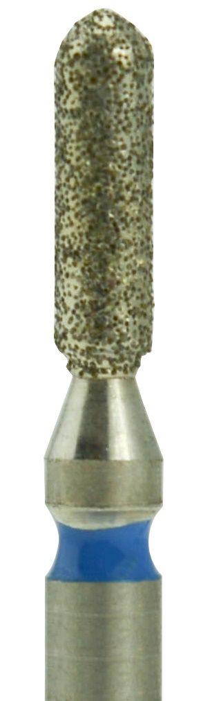 Cap pentru Freza de Unghii - Cilindru Rotunjit D1.6M din Diamant AGSTD1.6MB1D - Ami Gel