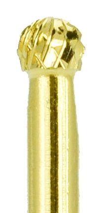 Cap pentru Freza de Unghii - Sfera D3M din Carbid Auriu AGD3MB1CG - Ami Gel - HNIcosmetice.ro
