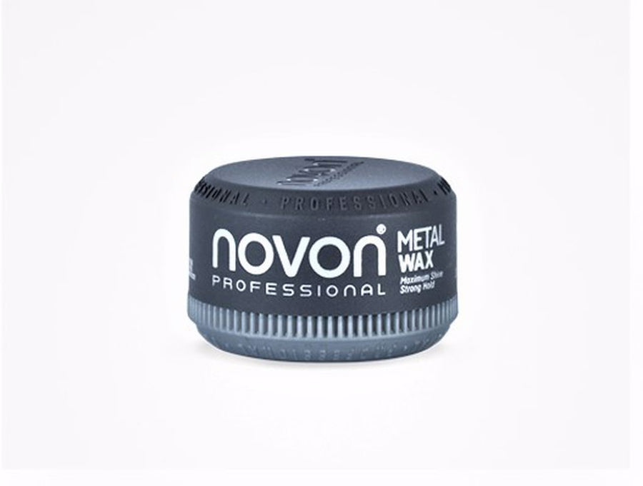 Ceara de Par Metalica cu Fixare Puternica - Metal Wax Strong Hold 50ml - Novon - HNIcosmetice.ro