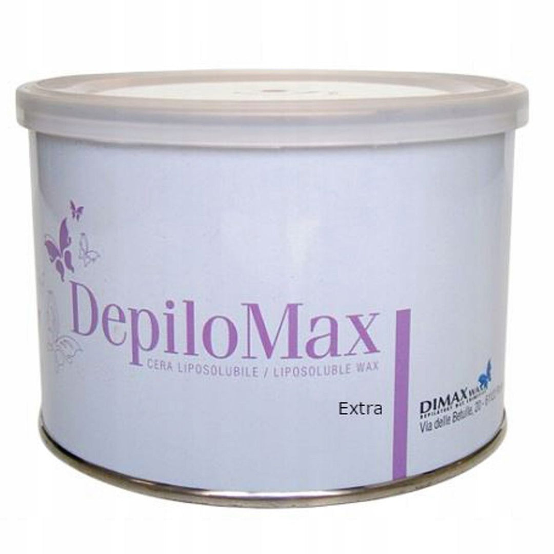 Ceara Epilatoare Liposolubila Galbena Cutie Metalica - Extra Yellow 400ml - Dimax - HNIcosmetice.ro