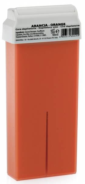 Ceara Epilatoare Liposolubila Roll On cu Portocale - Depilatory Wax Orange 100ml - Dimax - HNIcosmetice.ro