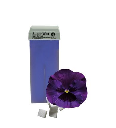 Ceara Epilatoare Liposolubila Roll On - Din Zahar Si Aroma De Floare Amethist - 100% Natural Sugar Wax Amethist 100ml - SIMPLE USE - HNIcosmetice.ro