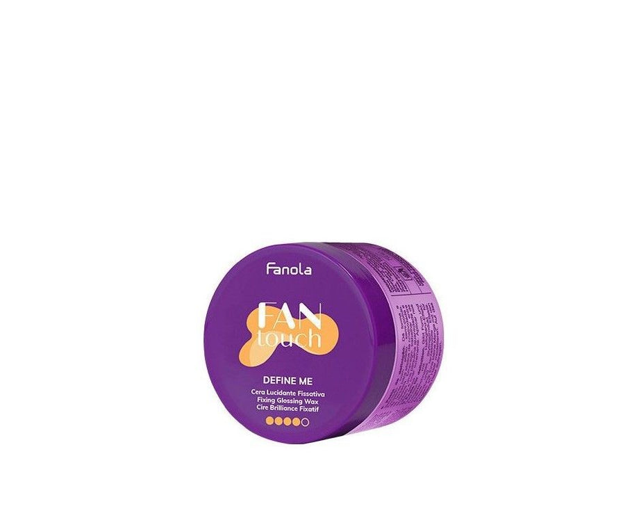 Ceara pentru Par cu Efect Stralucitor - Fantouch Define Me Fixing Glossing Wax 100ml - Fanola - HNIcosmetice.ro