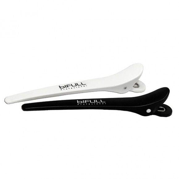 Clame de Par din Silicon - Thin Duck 12cm 6 Buc - Bifull - HNIcosmetice.ro