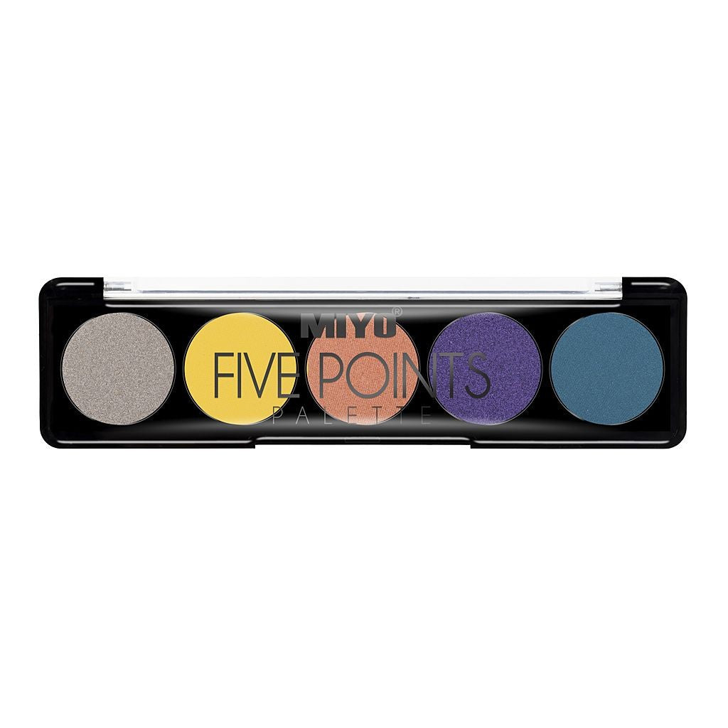 Cocktail Paleta Fard Pleoape Five Points Nr.07 - MIYO - HNIcosmetice.ro