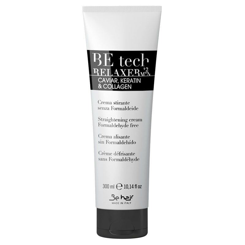 Crema pentru Indreptat Parul in 12 Minute - Straightening Cream Relaxer 12Min Formaldeyde Free Be Tech 300ml - Be Hair - HNIcosmetice.ro