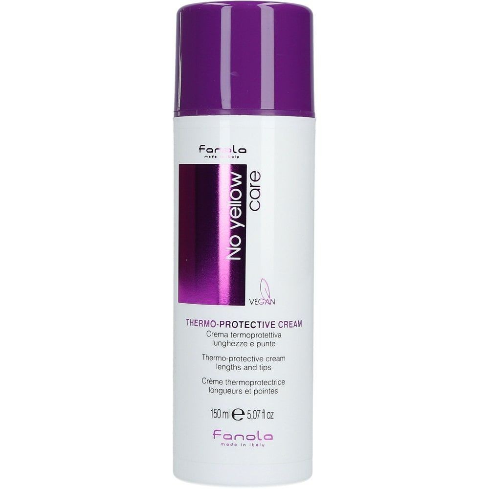 Crema Termoprotectiva Anti-Galben - No Yellow Thermo-Protective Cream 150ml - Fanola - HNIcosmetice.ro