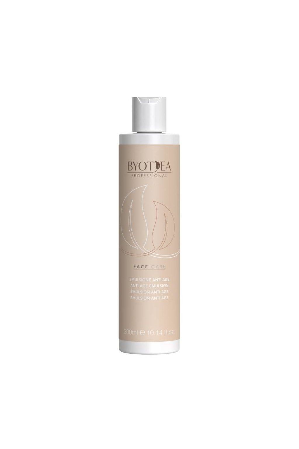 Emulsie Anti-imbatranire pentru Fata - Face Care Anti Age Emulsion 300ml - Byotea - HNIcosmetice.ro