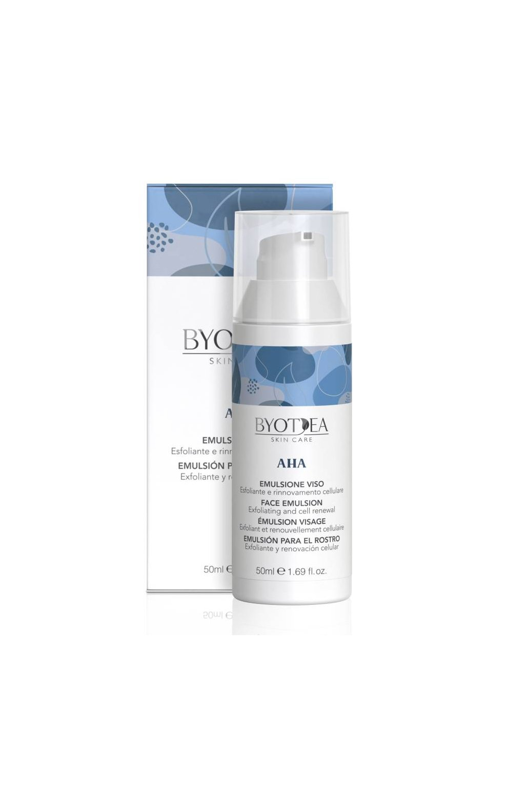 Emulsie Exfolianta pentru Fata - Aha Face Emulsion Exfoliating and Cell Renewal 50ml - Byotea - HNIcosmetice.ro