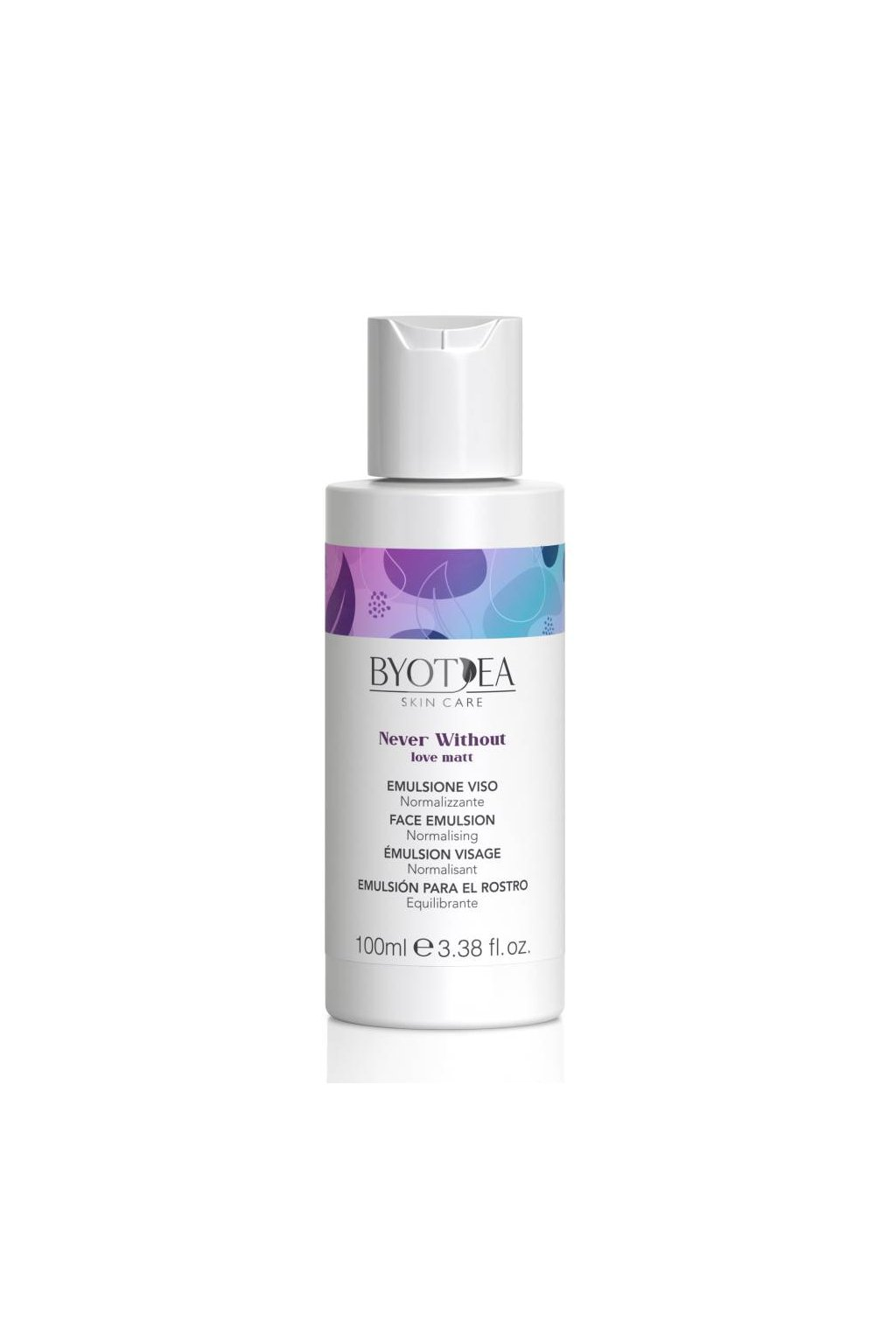 Emulsie pentru Ten Mixt - Never Without Love Matt Face Emulsion Normalising 100ml - Byotea - HNIcosmetice.ro
