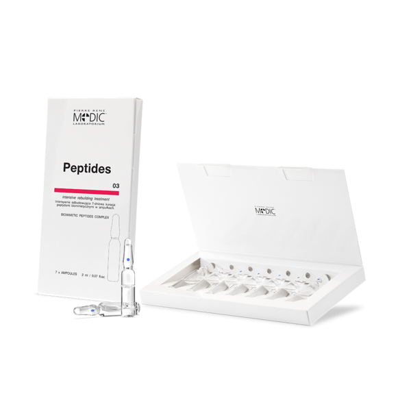 Fiole pentru Reconstructie Intensiva - Peptides Complex - Medic - HNIcosmetice.ro