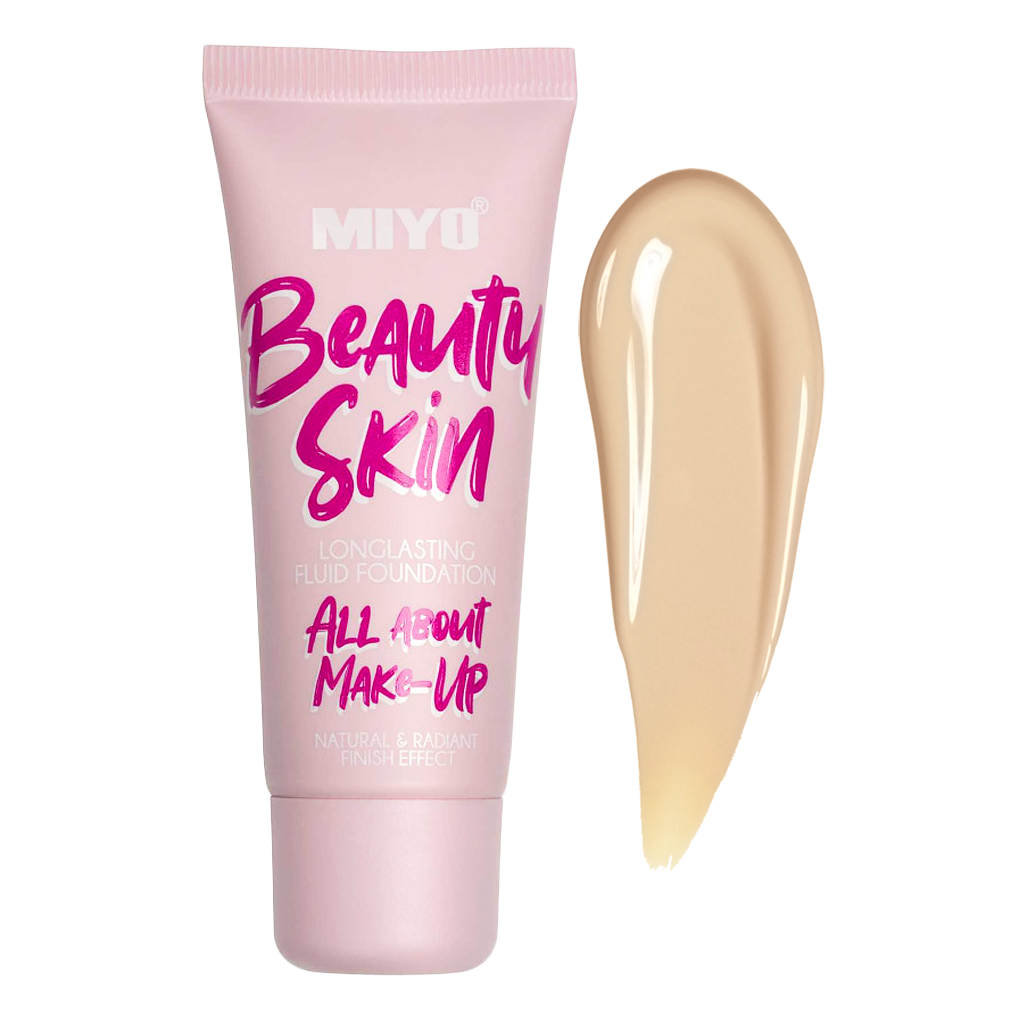 Fond De Ten - Beauty Skin Foundation Ivory Nr.01 - MIYO - HNIcosmetice.ro