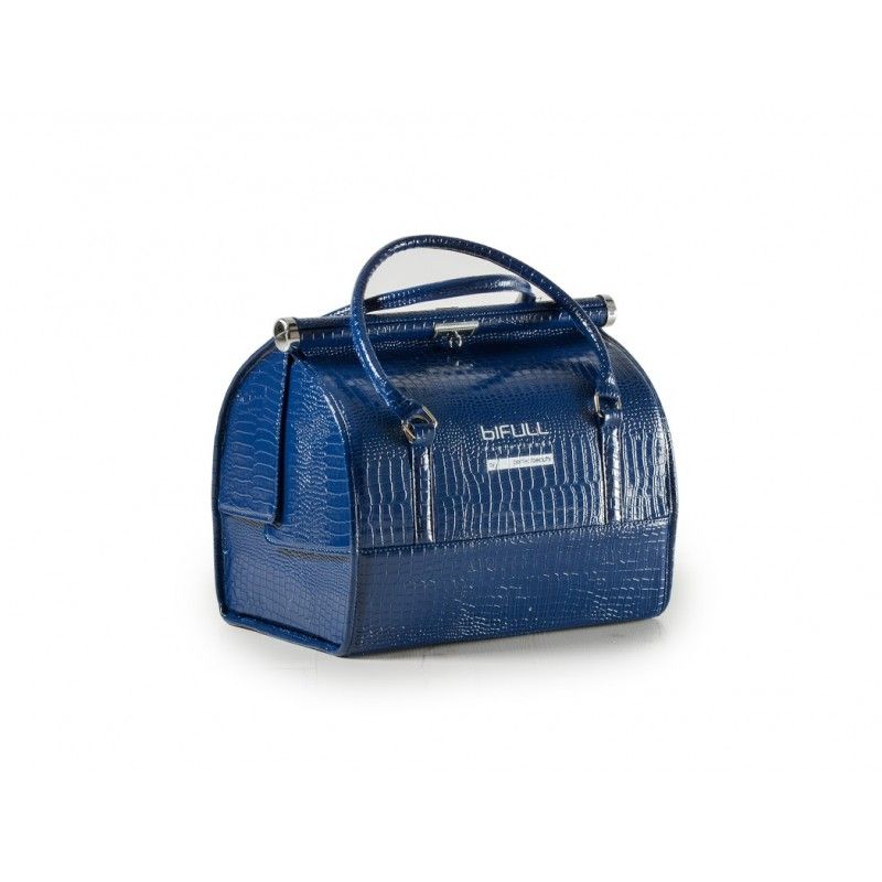 Geanta pentru Produsele de Machiaj - Professional Tool Bag Retro Blue - Bifull - HNIcosmetice.ro