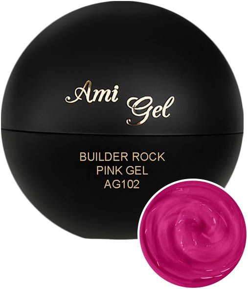 Gel Constructie - Builder Rock Pink Gel AG102 5gr - Ami Gel - HNIcosmetice.ro