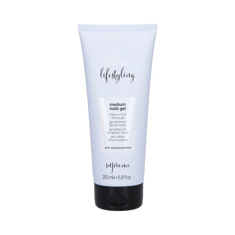Gel de Par cu Fixare Medie - Lifestyling Supreme Medium Hold Gel 200ml - Milk Shake - HNIcosmetice.ro