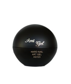Gel Dens pentru Decorare Nail Art - Clear Hard Gel AG123 5gr - Ami Gel - HNIcosmetice.ro