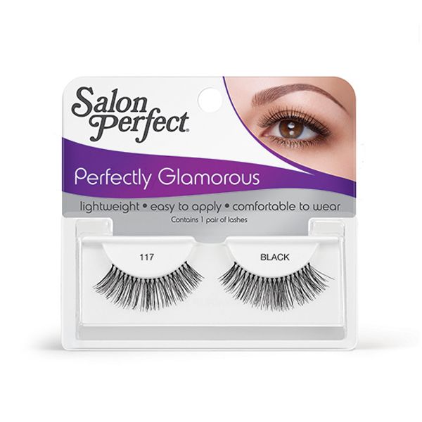 Gene False Banda - 117 Black Go Glam - SALON PERFECT - HNIcosmetice.ro