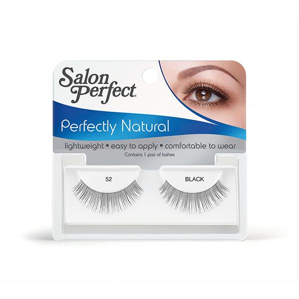Gene False Banda - 52 Black Perfectly Natural - SALON PERFECT - HNIcosmetice.ro
