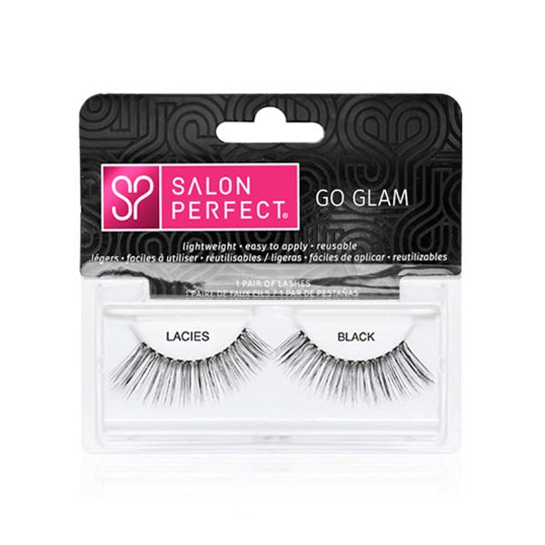 Gene False Banda - Lacies Black Go Glam - SALON PERFECT - HNIcosmetice.ro