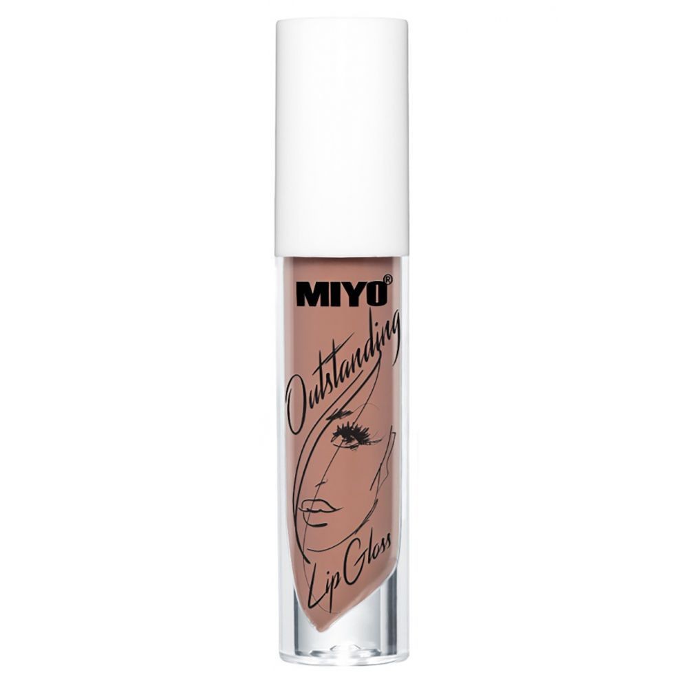 Gloss Pentru Buze - Outstanding Gloss Biscuit Nr. 31 - Miyo - HNIcosmetice.ro