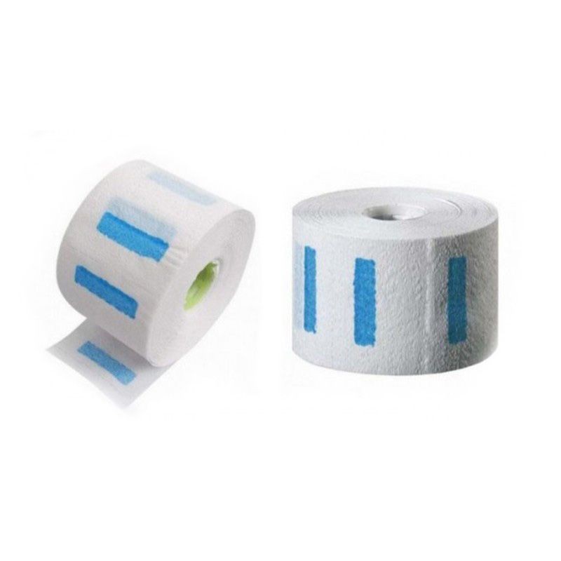 Gulere Protectie Coafura Albe de Unica Folosinta - White Neck Paper 100 Buc - Pro - HNIcosmetice.ro