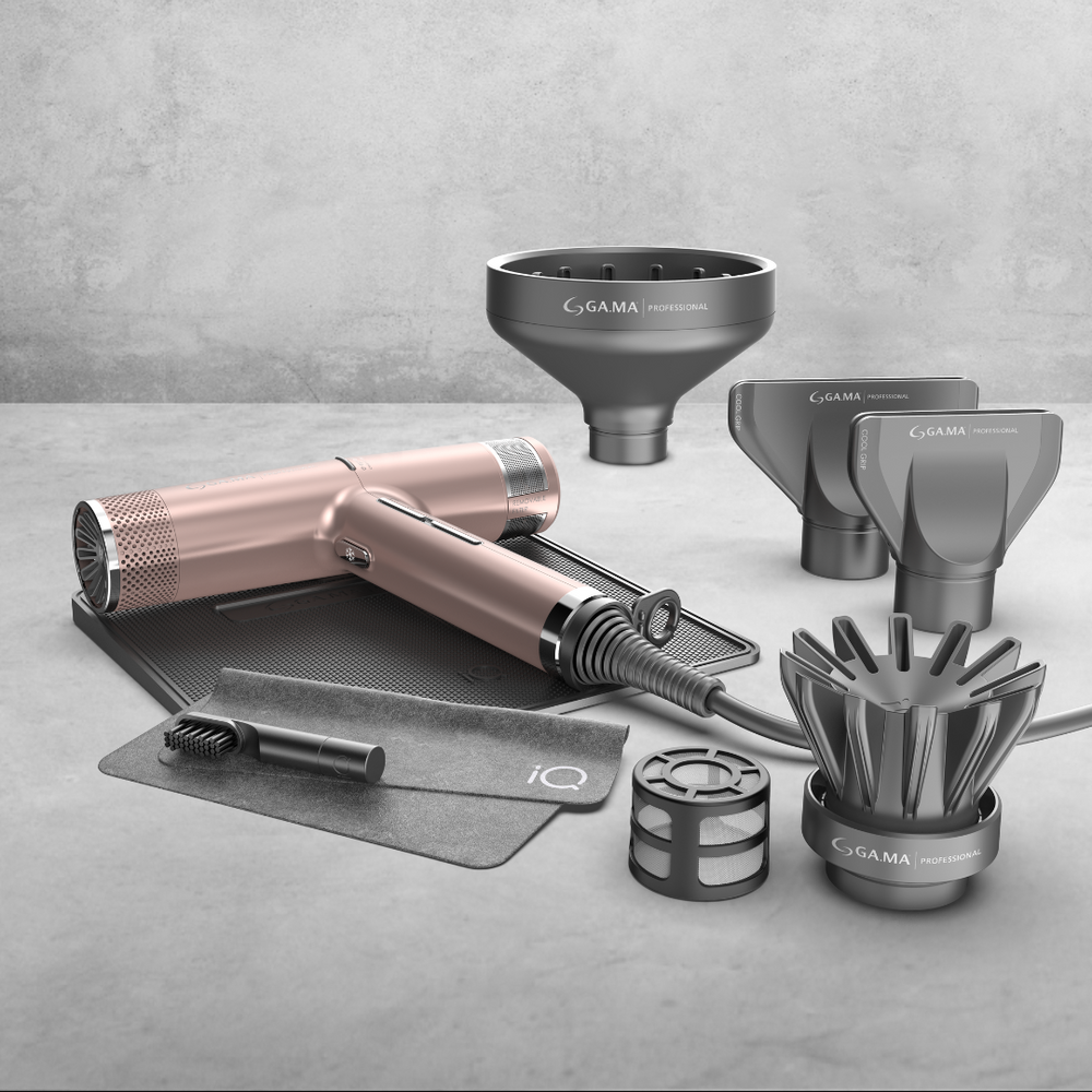 Uscator de Par -  IQ3 Perfetto Rose Gold - Ga.ma - HNIcosmetice.ro