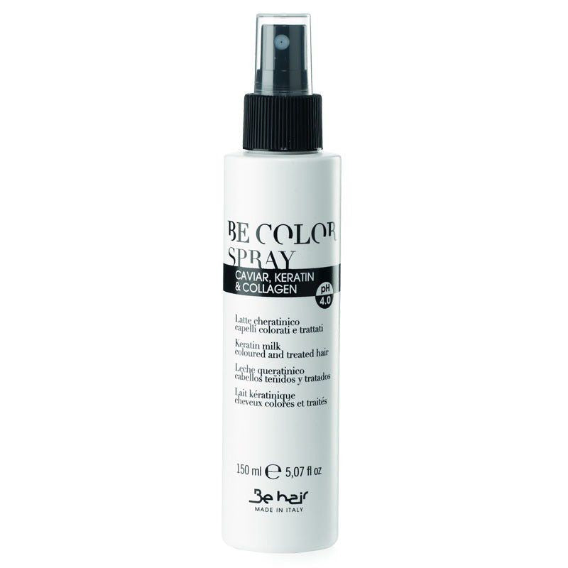 Lapte Cheratinizat pentru Parul Vopsit - Keratin Milk Spray Be Color 150ml - Be Hair - HNIcosmetice.ro