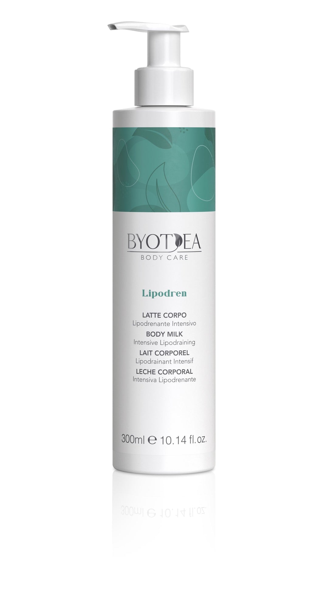 Lapte Intensiv Lipodrenant pentru Corp - Lipodren Body Milk Intensive Lipodraining 300ml - Byotea - HNIcosmetice.ro