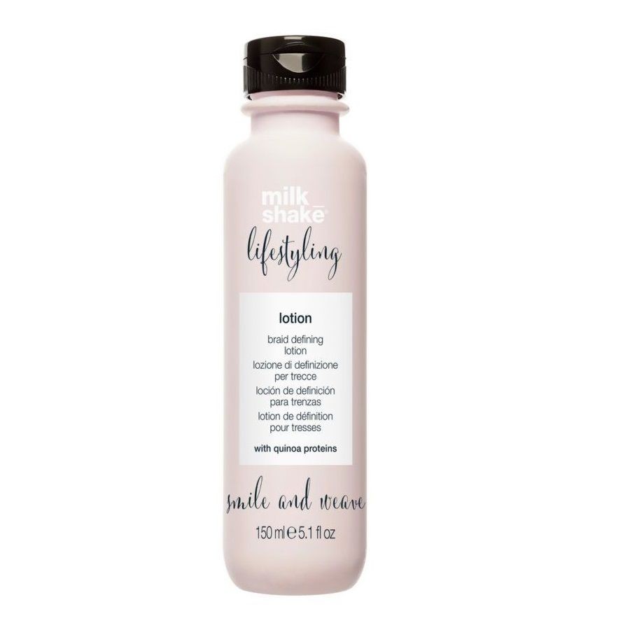 Lotiune pentru Definirea Impletiturilor - Lifestyling Smile and Weave Braid Defining Lotion 150ml - Milk Shake - HNIcosmetice.ro