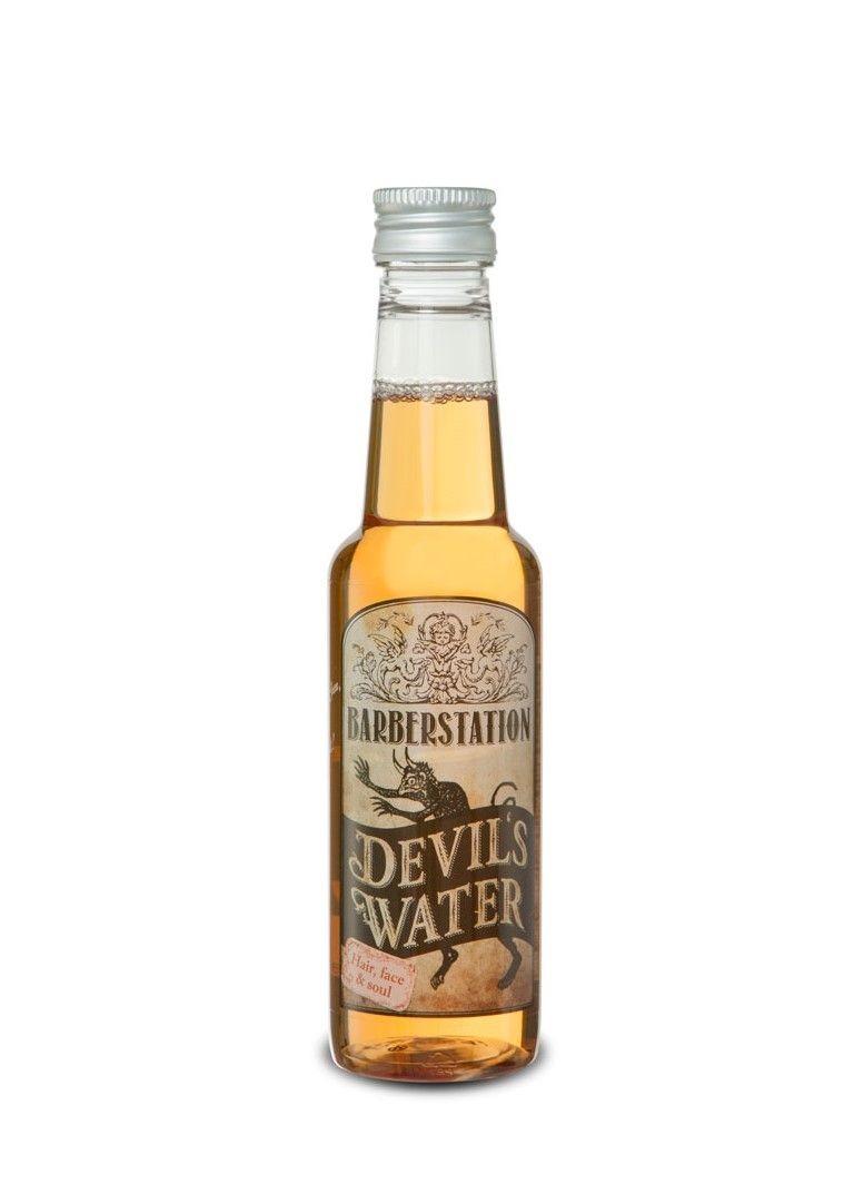 Lotiune Tonica pentru Barbati - Devil's Water Hair Face&Soul 250ml - Barberstation - HNIcosmetice.ro