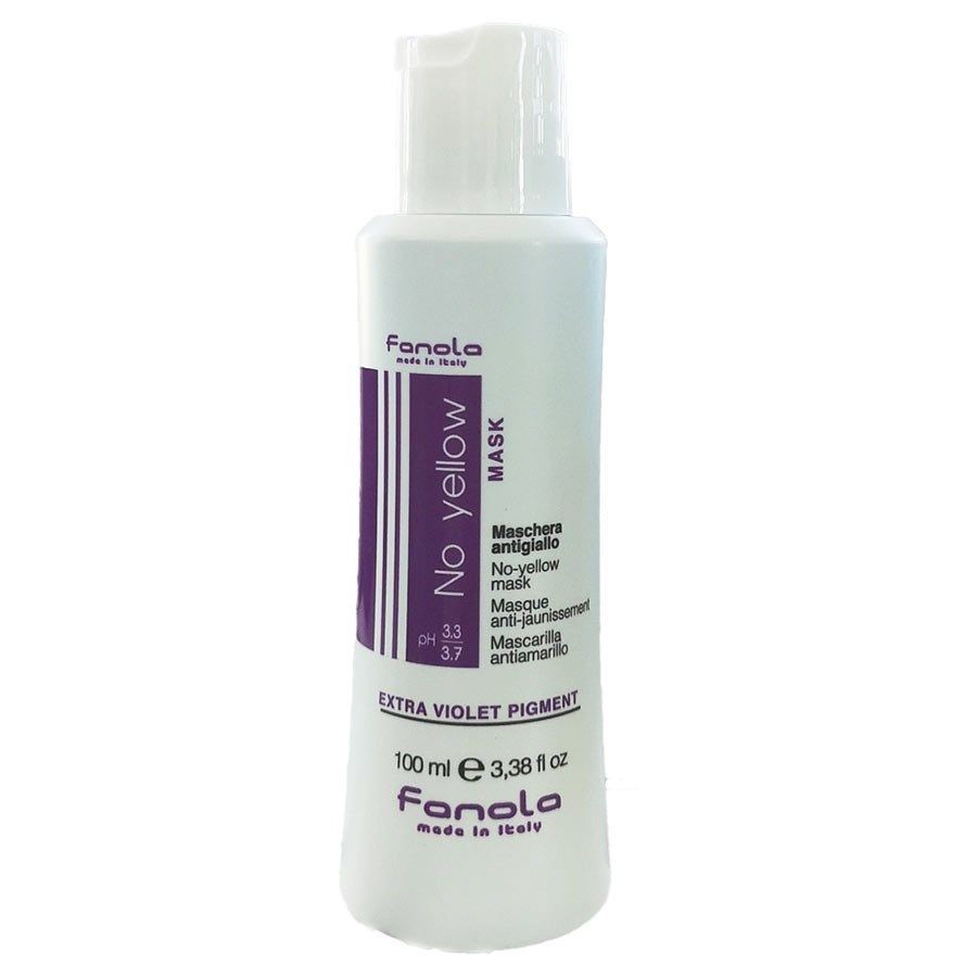 Masca Anti-Galben - No Yellow Mask 100ml - Fanola - HNIcosmetice.ro
