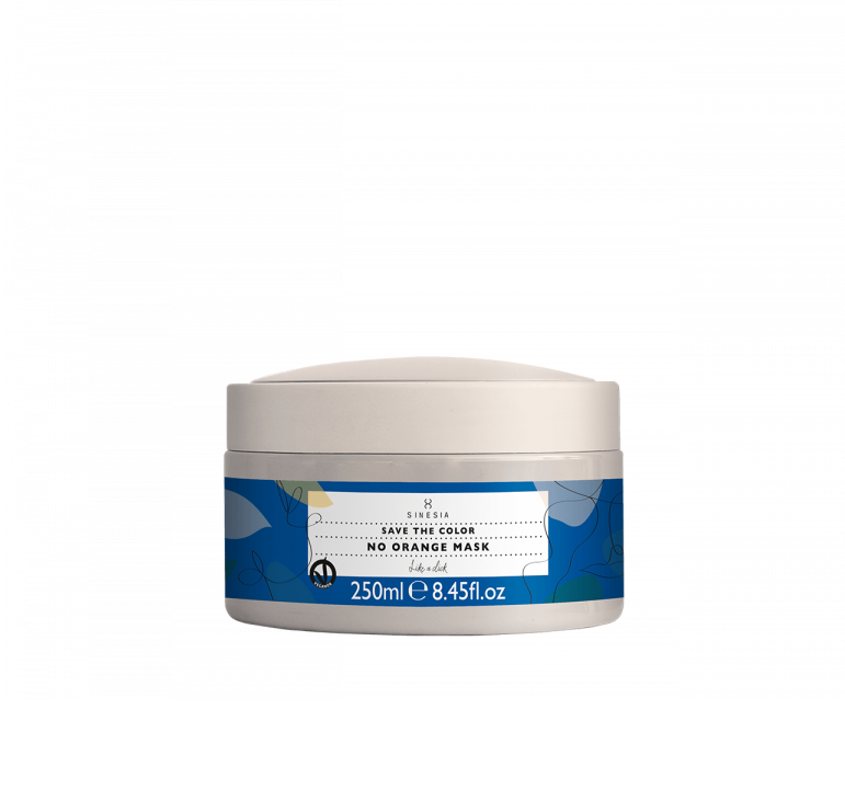 Masca Anti-Portocaliu - Save The Color No Orange Mask 250ml - Sinesia - HNIcosmetice.ro