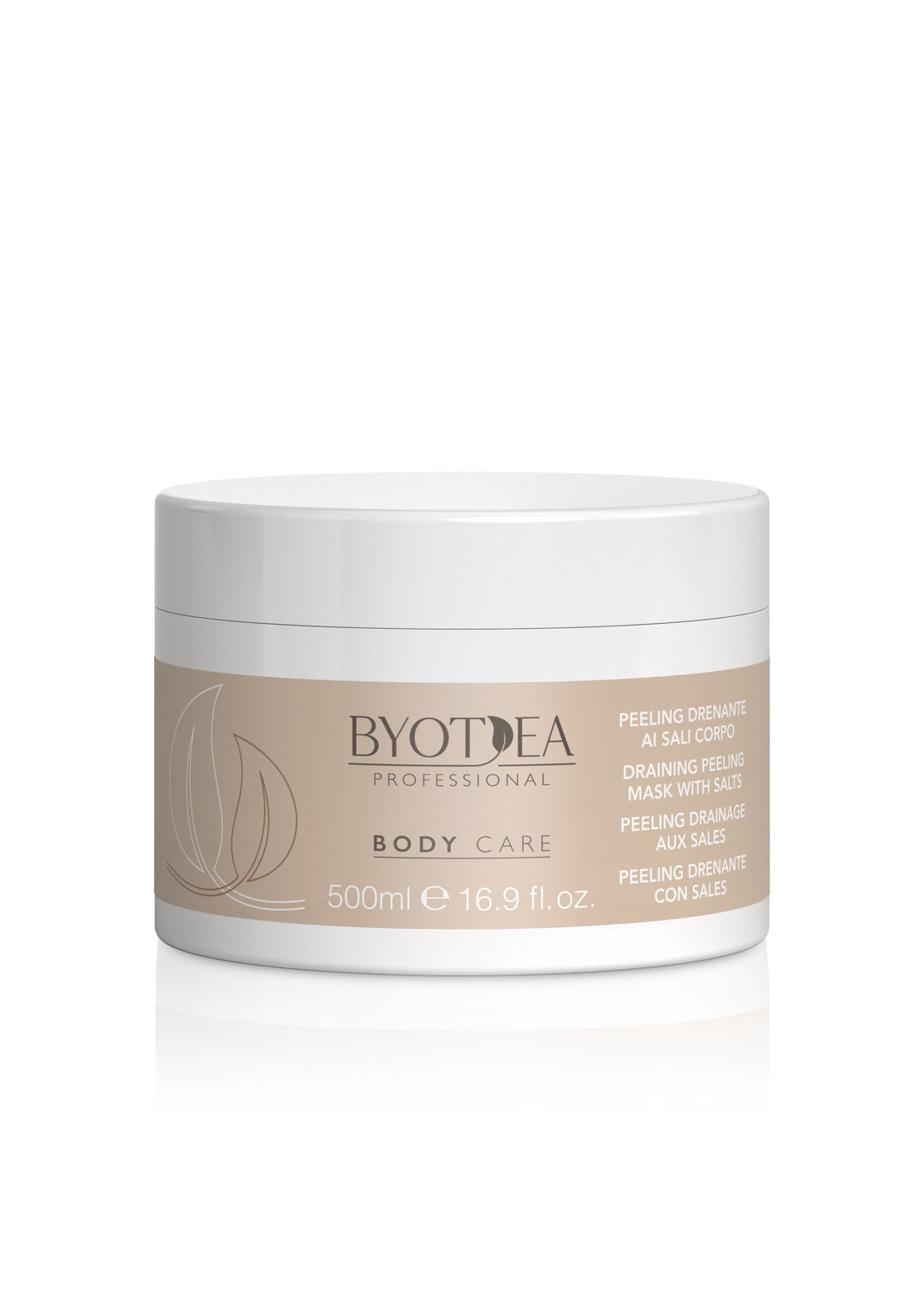 Masca Drenanta cu Sare pentru Corp - Body Care Draining Peeling Mask with Salts 500ml - Byotea - HNIcosmetice.ro