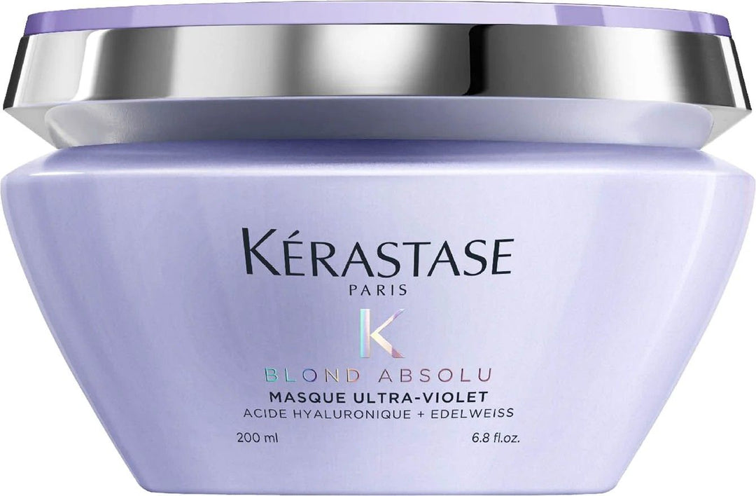 Masca pentru Par Blond sau Decolorat - Blond Absolu Masque Ultra-Violet 200ml - Kerastase