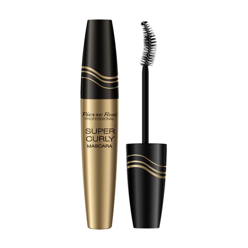 Mascara Negru Super Curly 15ml - PIERRE RENE - HNIcosmetice.ro