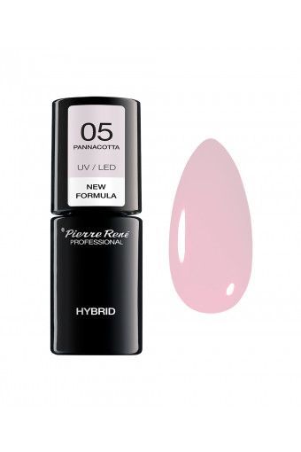 Oja Semipermanenta - Color Hybrid Polish Nr. 05 Pannacotta 6ml - Pierre Rene - HNIcosmetice.ro