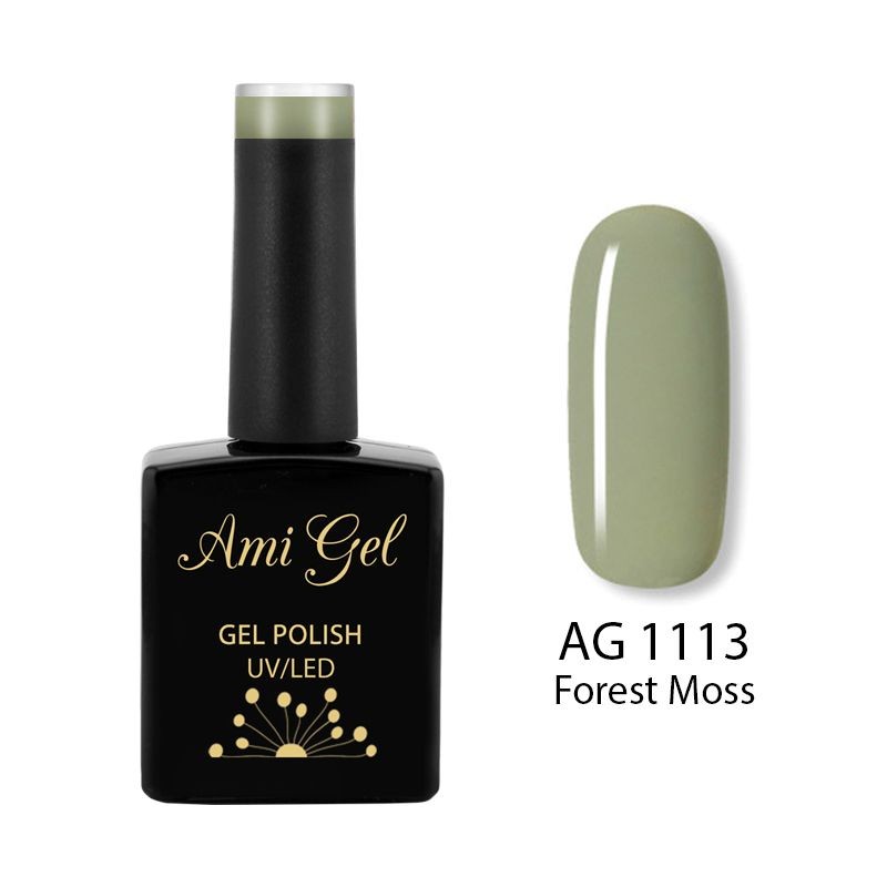 Oja Semipermanenta - Multi Gel Color - The One Forest Moss AG1113 14ml - Ami Gel - HNIcosmetice.ro