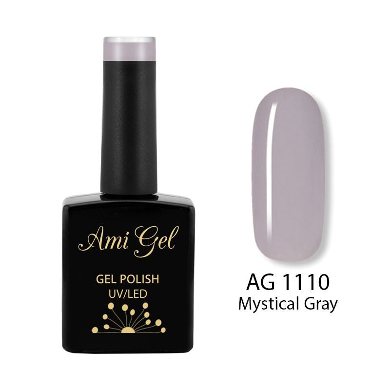 Oja Semipermanenta - Multi Gel Color - The One Mystical Gray AG1110 14ml - Ami Gel - HNIcosmetice.ro