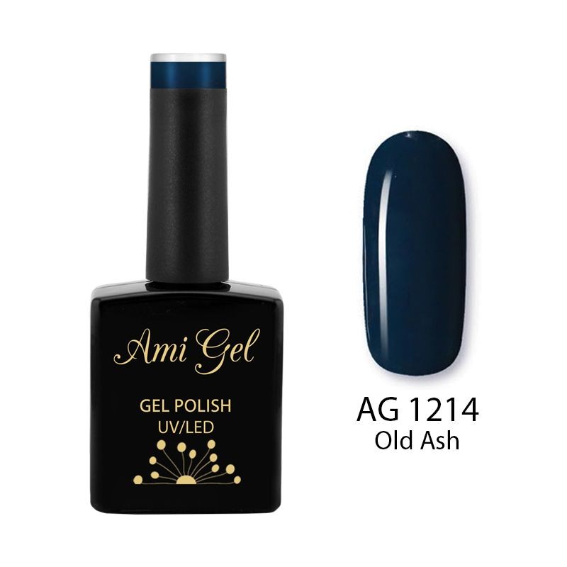 Oja Semipermanenta - Multi Gel Color - The One Old Ash AG1214 14ml - Ami Gel - HNIcosmetice.ro