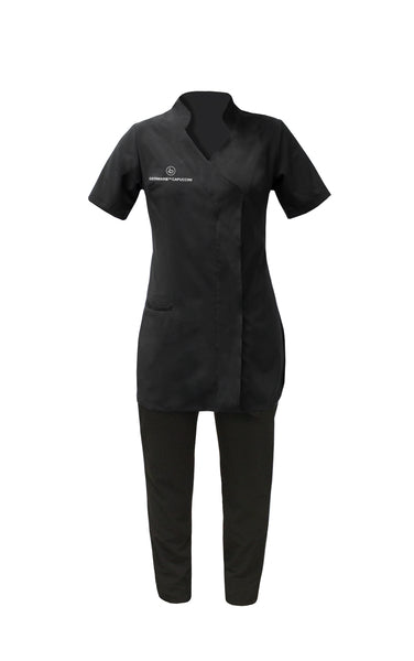 Uniforma Estetica pentru Salon Cosmetica S - Options Line New Uniform Aesthet Black S - AC Germaine de Capuccini