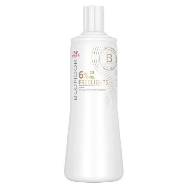 Oxidant - Activator Blondor Freelights 20 vol 6% 1000ml - Wella - HNIcosmetice.ro